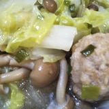 レタスキャベツ白菜の肉団子汁(◕ᴗ◕✿)